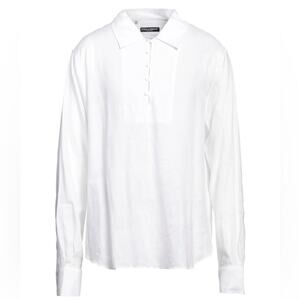Dolce & Gabbana White Martini Linen Shirt size EU 39 - 15.5 3/4 Button front